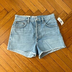 Agolde Dee Rolled Hem Shorts